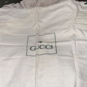 Gucci Ivory Fabric Bag